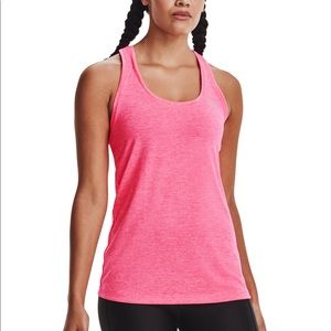 Under Armour Women's Loose Tank Top- Pink M